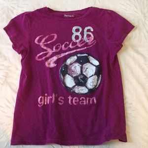GAPKids Purple Soccer Short Sleeve